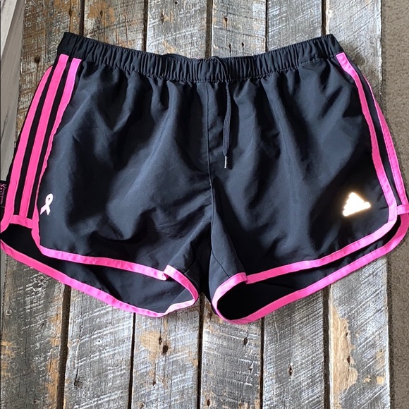 adidas Pants - Adidas Running Shorts - Breast Cancer Awareness